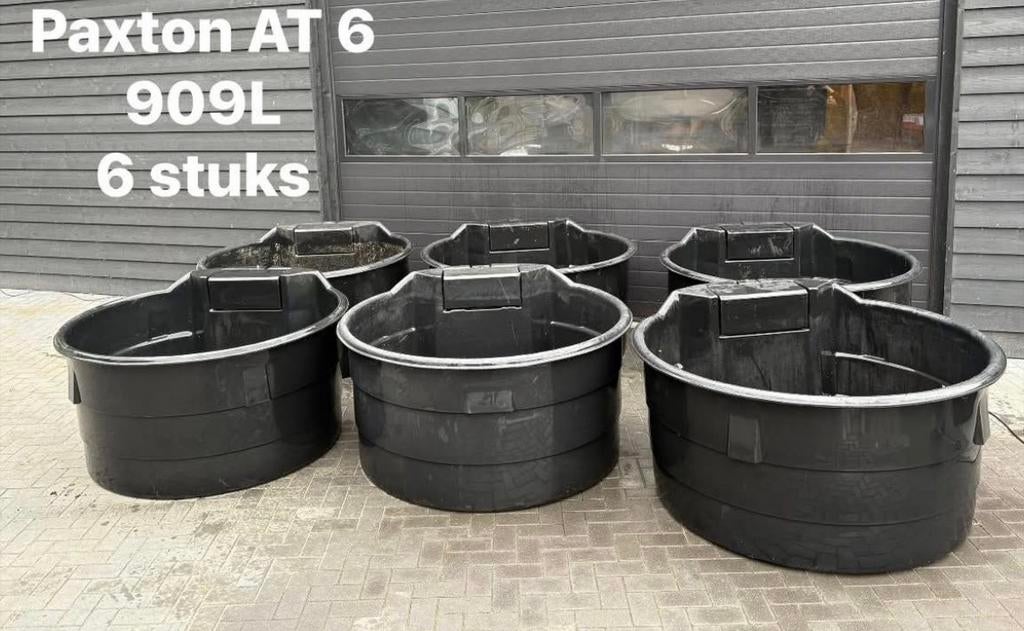 6 paxton weidedrinkbakken 909L, Ophalen of Verzenden, Zo goed als nieuw
