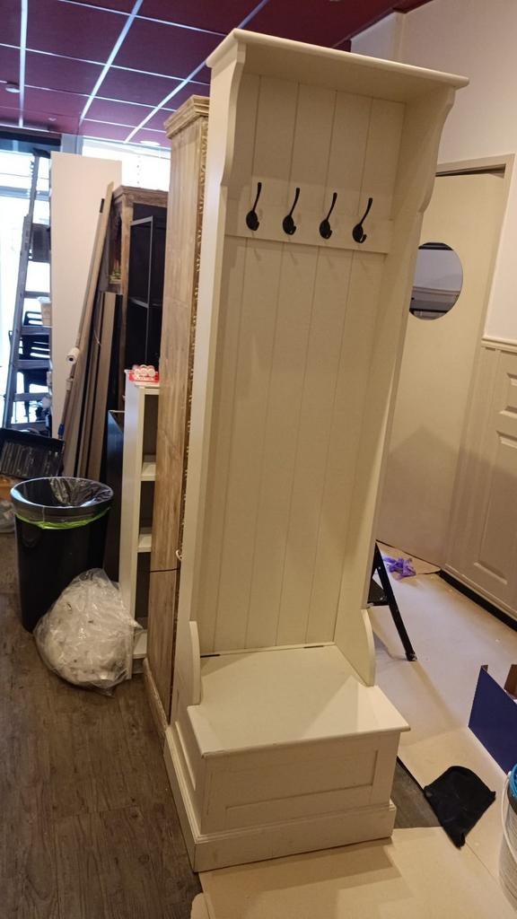 Vintage garderobekast, Huis en Inrichting, Kasten | Kledingkasten, Ophalen