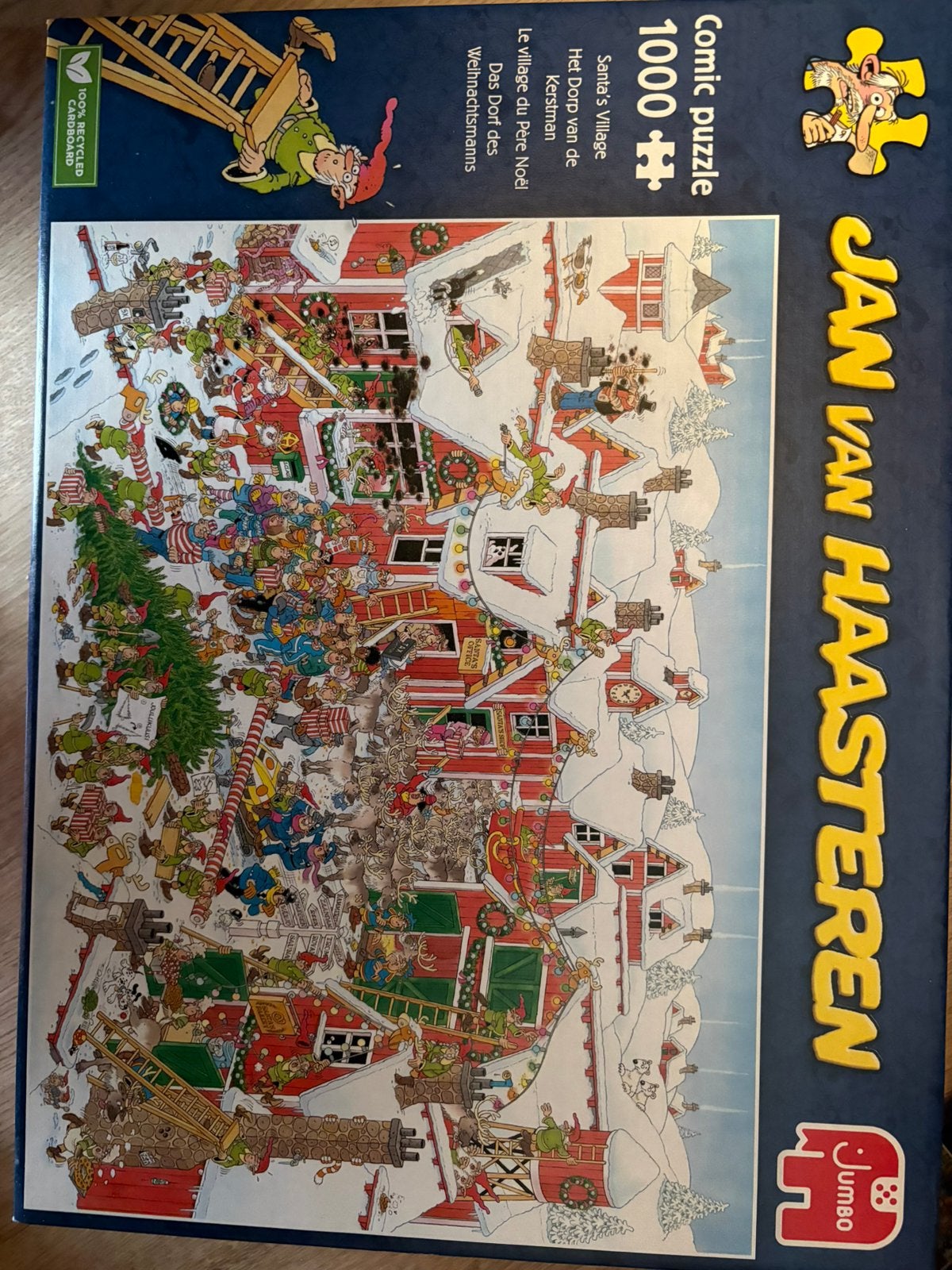 JvH puzzel 1000 stukjes, Ophalen of Verzenden, 500 t/m 1500 stukjes, Zo goed als nieuw, Legpuzzel