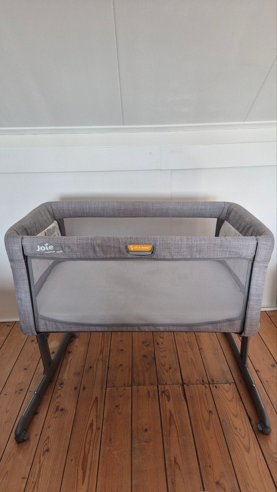 Joie Roomie Glide Co-Sleeper Wieg - Grijs, Ophalen, Zo goed als nieuw, Wieg