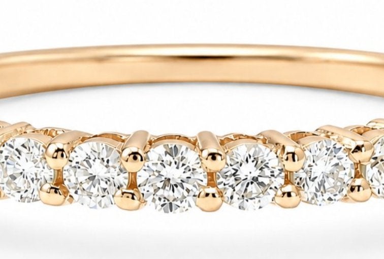 14k gouden ring 0,40ct natuurlijke diamant HRD, Sieraden, Tassen en Uiterlijk, Ringen, Nieuw, Ophalen of Verzenden, 17 tot 18