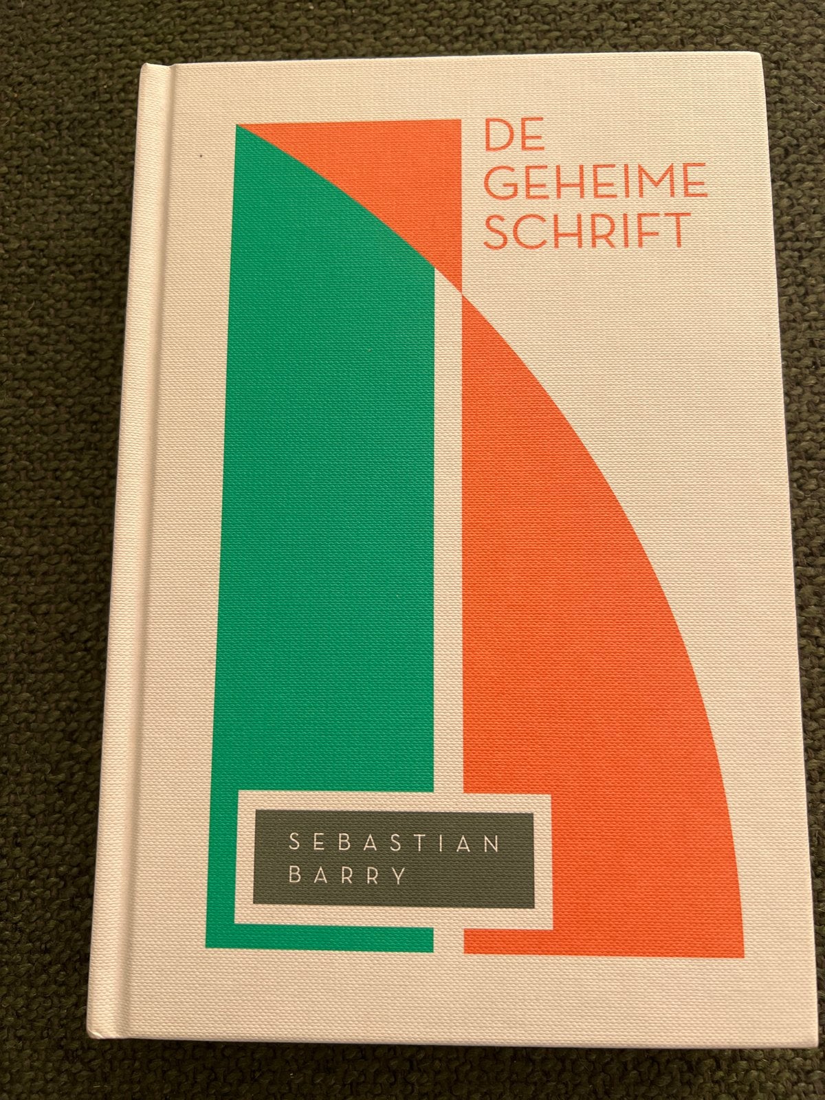 De Geheime Schrift - Sebastian Barry (Hardcover), Boeken, Romans, Ophalen of Verzenden, Nieuw