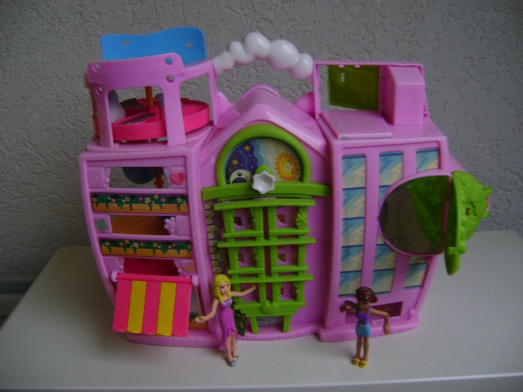 pinniepon poppenhuis 39brx35h met handvat openklapbaar 2popj, Ophalen of Verzenden, Zo goed als nieuw, Poppenhuis