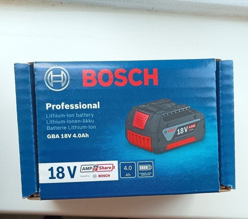 Bosch Professional GBA 18V 4.0Ah Accu, Ophalen of Verzenden, Nieuw