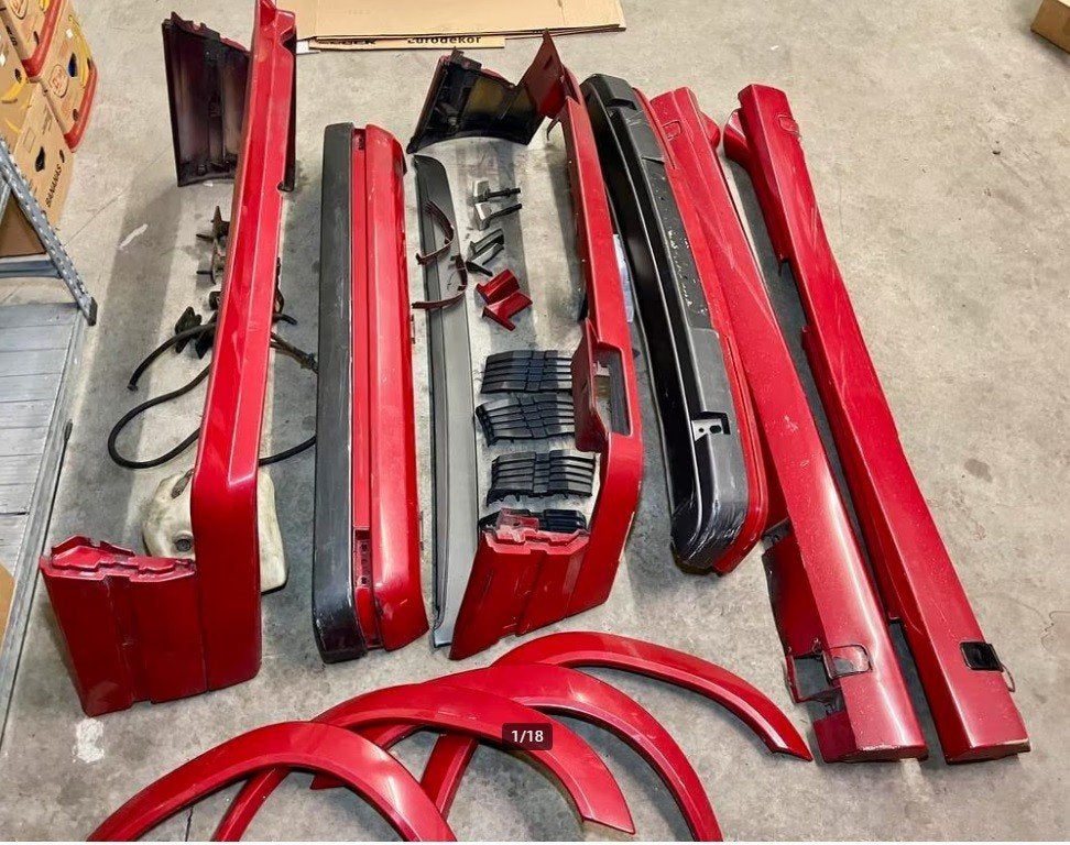 Alfa 75 America bumper set body kit, Ophalen, Gebruikt, Alfa Romeo, Bumper