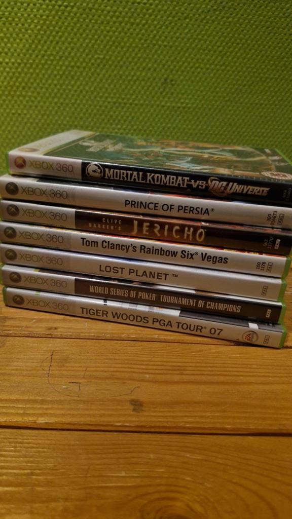 7x games xbox360, 3 spelers of meer, Ophalen of Verzenden, Zo goed als nieuw, Overige genres