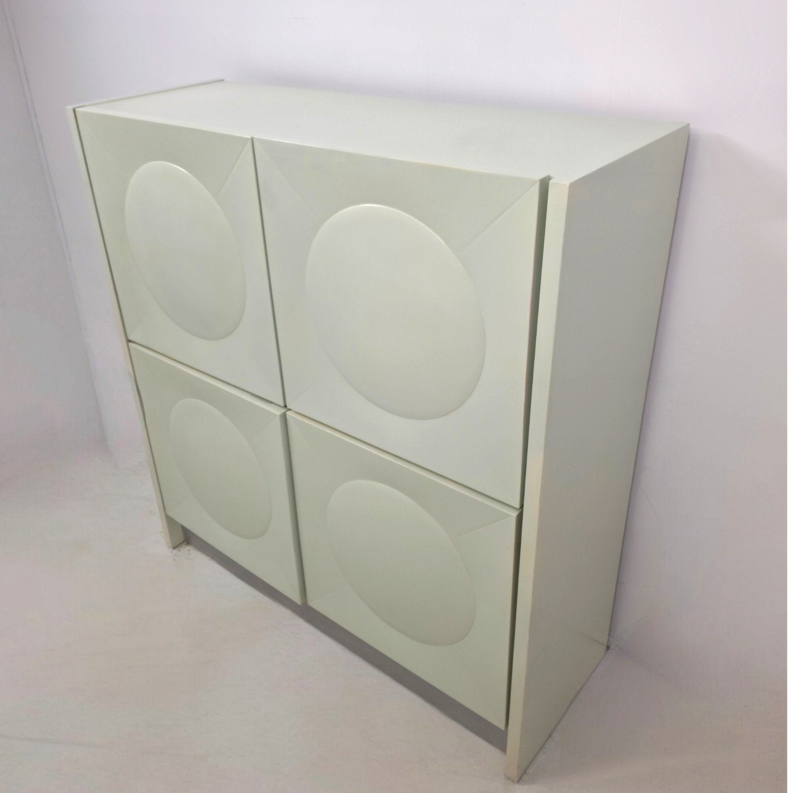 Space age barkast Defour jaren 60 mid century, Ophalen, Gebruikt, 25 tot 50 cm, 100 tot 150 cm