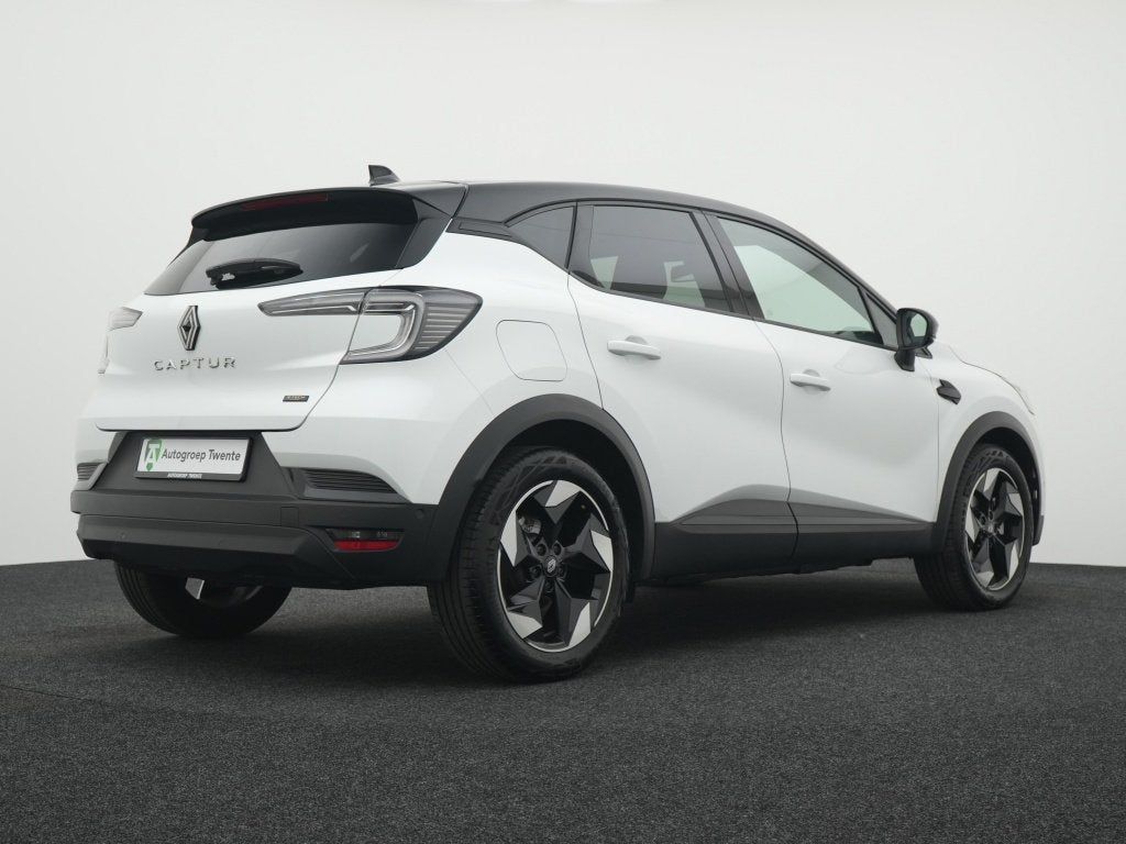 Renault Captur 1.8 E-tech Full Hybrid 160 Techno Adaptief |, Auto's, 12 maanden, Stof, 4 cilinders, Wit