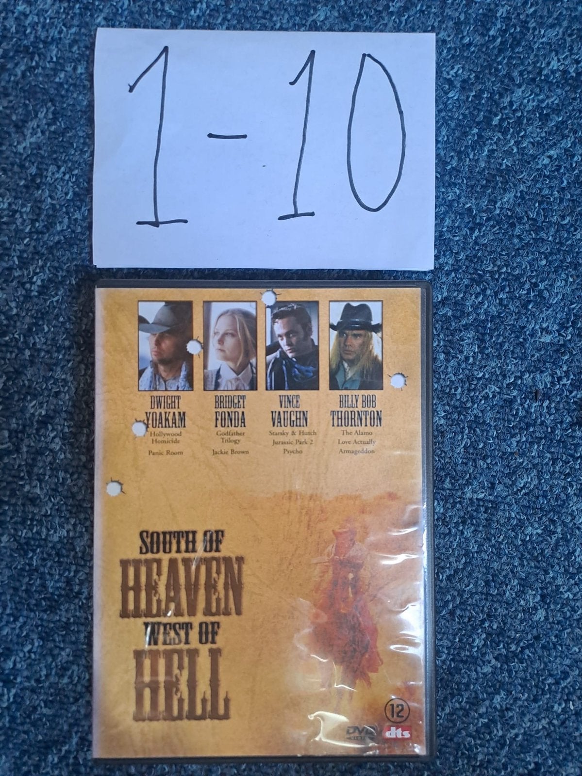 South of Heaven, West of Hell DVD (Billy Bob Thornton), Vanaf 12 jaar, Ophalen of Verzenden, Zo goed als nieuw, Engels