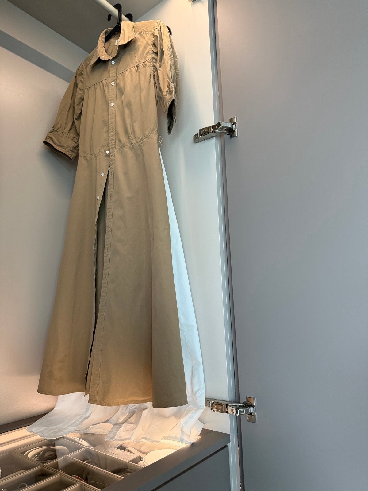 Polo Ralph Lauren Denim & Supply Jurk Beige, Beige, Ophalen of Verzenden, Zo goed als nieuw, Maat 36 (S)