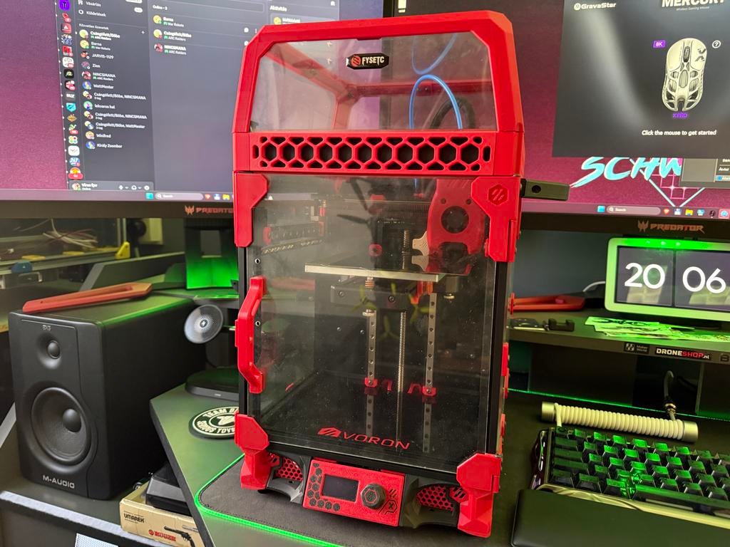 Voron zero Frankenstein alu mod, Computers en Software, 3D Printers, Zo goed als nieuw, Ophalen of Verzenden