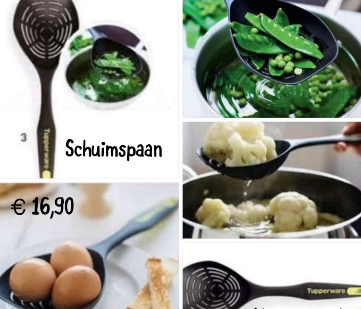 Tupperware Splinternieuwe Schuimspaan, Ophalen of Verzenden, Nieuw, Overige typen