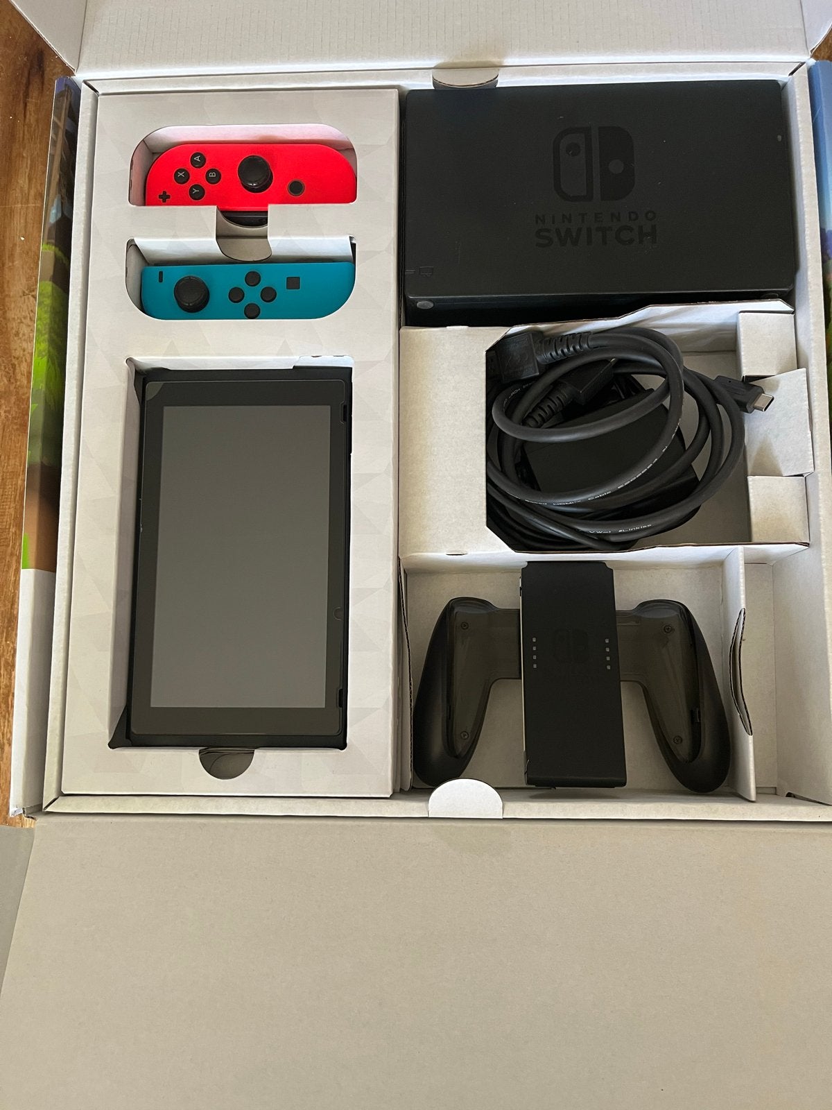 Nintendo Switch Original met extra controllers en games, Met games, Ophalen of Verzenden, Zo goed als nieuw, Switch Original