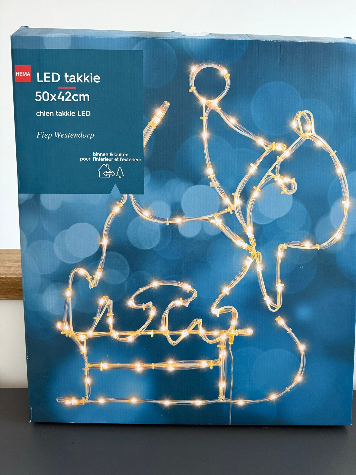 Kerst Led verlichting Takkie van Hema, Ophalen, Zo goed als nieuw