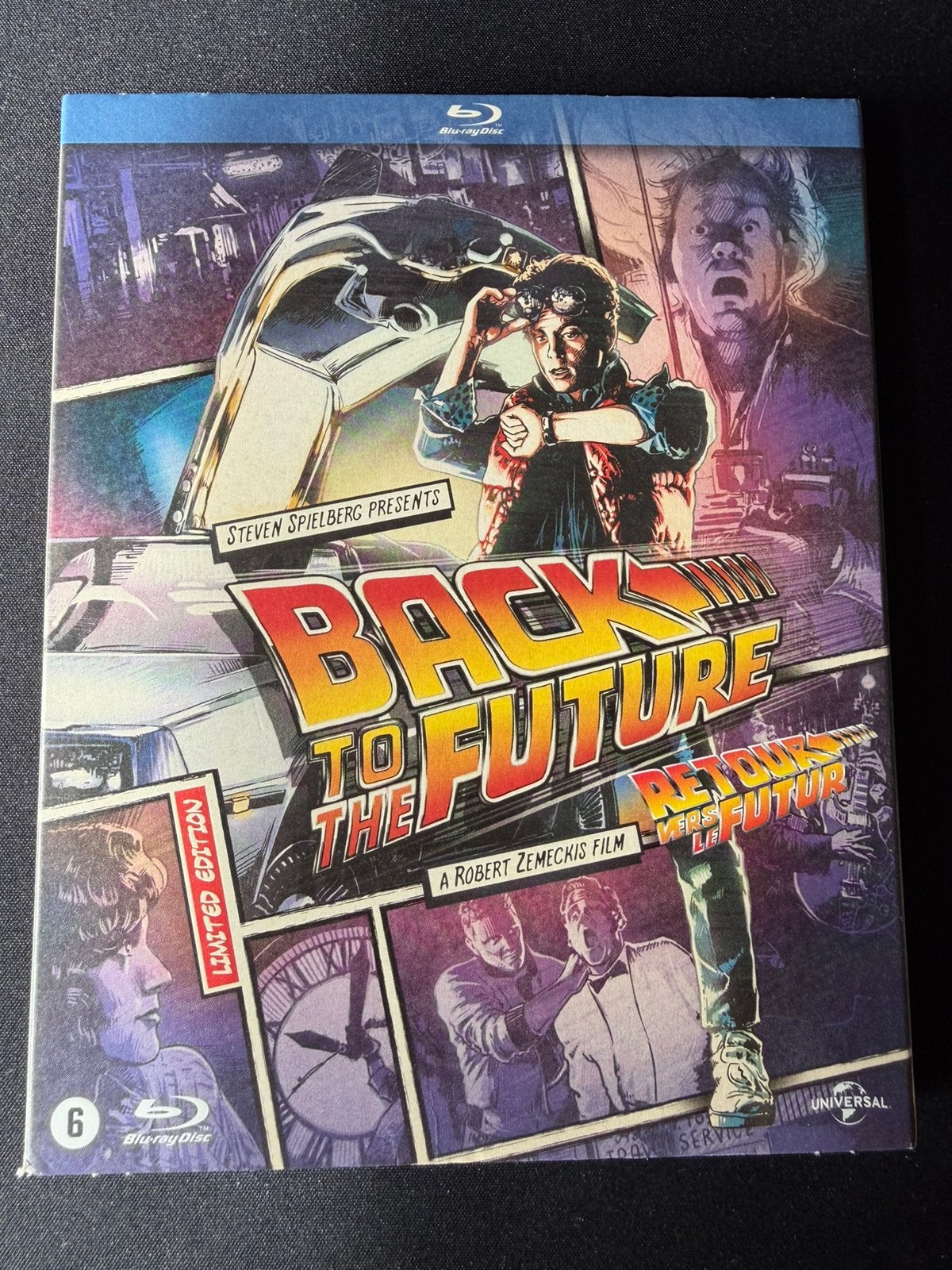 Back to the Future blu-ray slipcase, Ophalen of Verzenden, Zo goed als nieuw