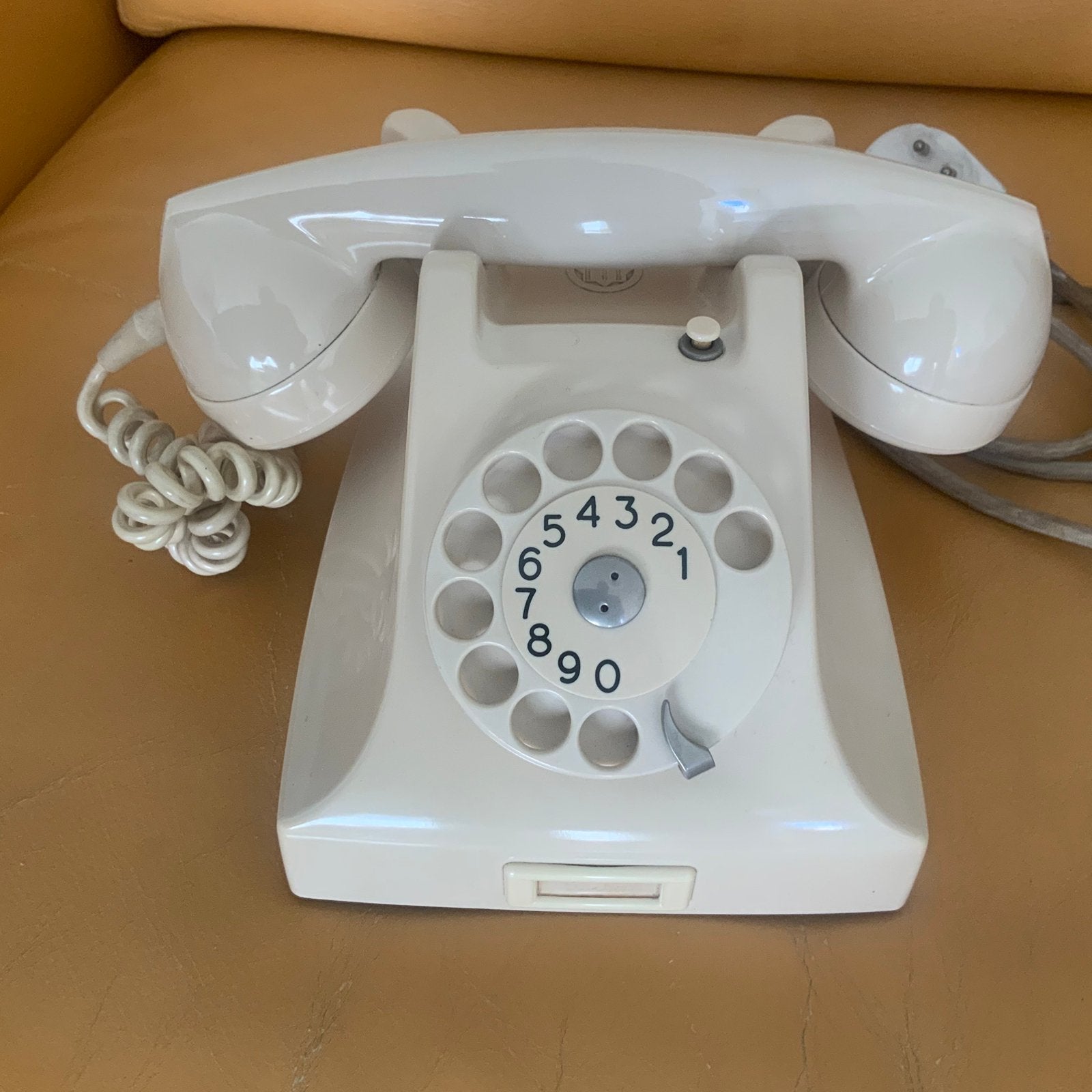 Ericson telefoon, Ophalen, Gebruikt, Met draaischijf