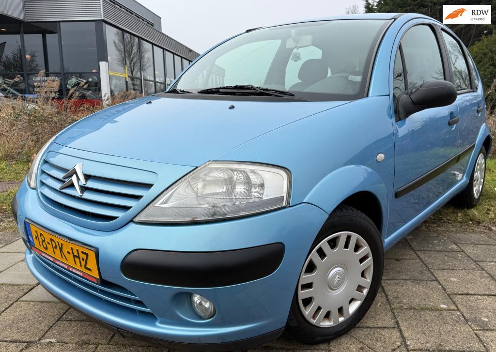 Citroen C3 1.4i Différence/ CRUISE CONTROl/ NAP/APK/ NETTE, Voorwielaandrijving, Metallic lak, Stof, Blauw