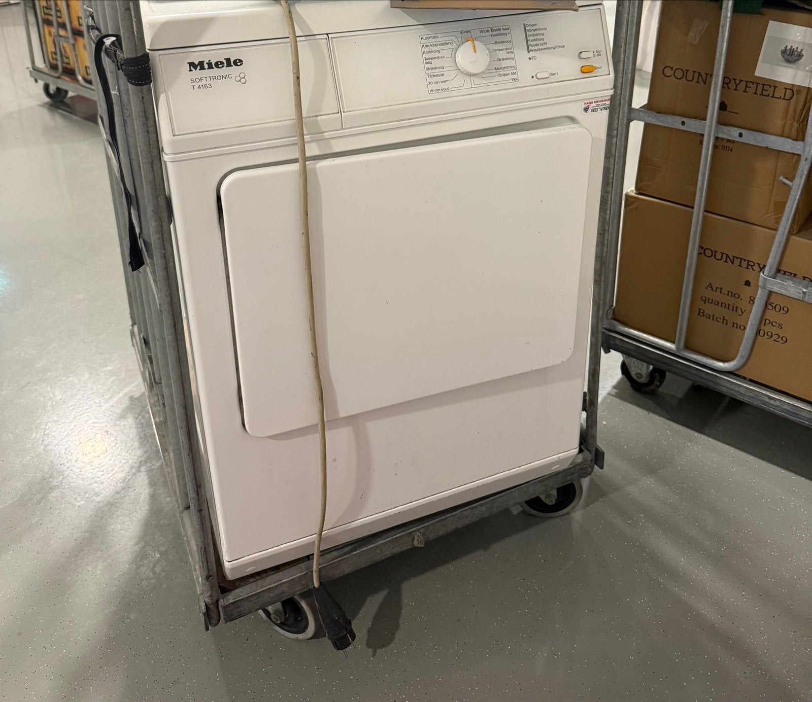 Miele Softtronic T 453 Wasdroger - Gebruikt, Ophalen, 6 tot 8 kg, Gebruikt, Luchtafvoer