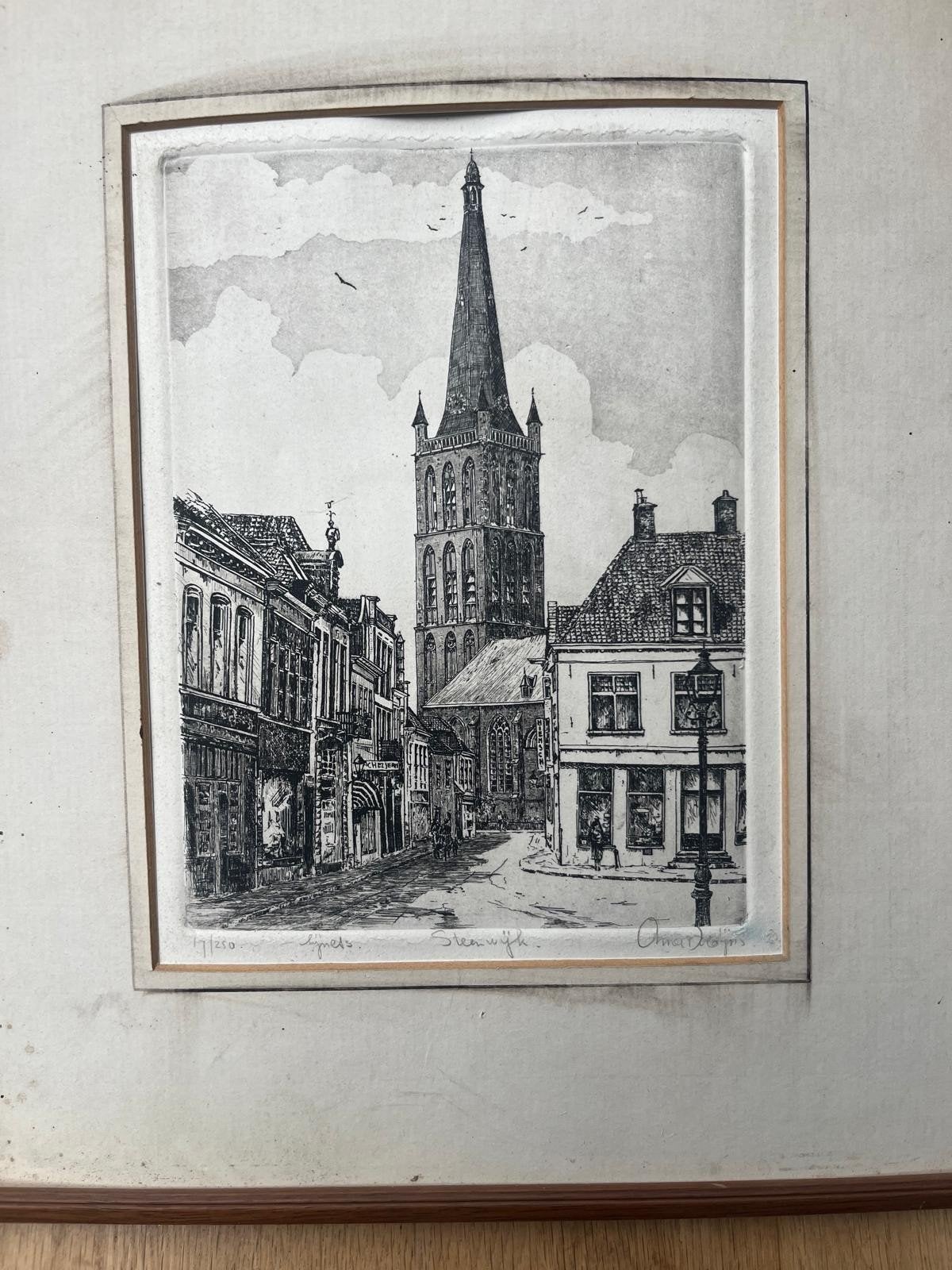 Ets van de Steenwijker Toren door Hendrika Anna Doedijns, Ophalen of Verzenden