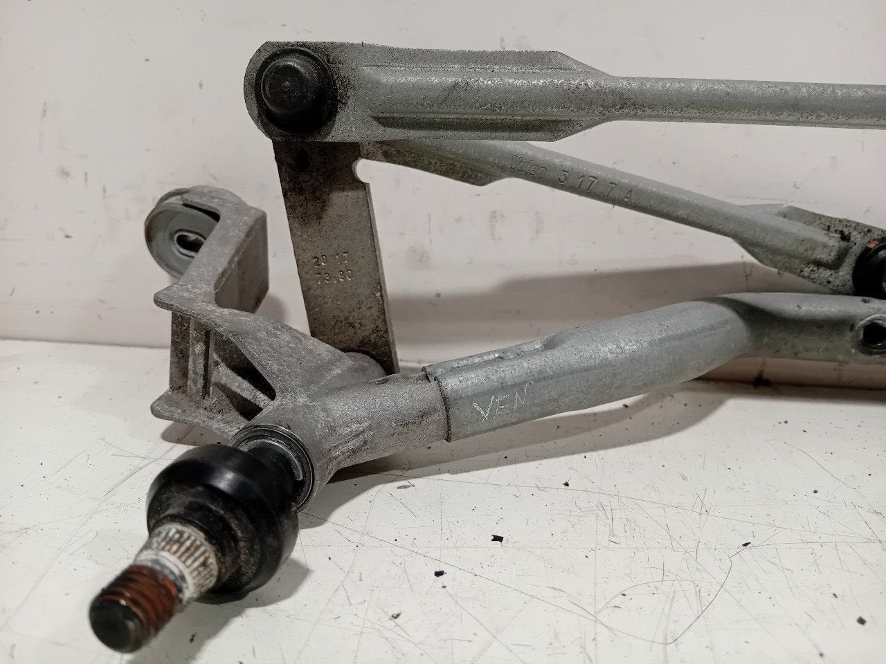Ruitenwisser mechaniek voor Renault Clio, Auto-onderdelen, Onderdelen@venauto.nl, Van der Ven Autorecycling B.V., Gebruikt, Ettenseweg 76, 4706 PB Roosendaal, The Netherlands