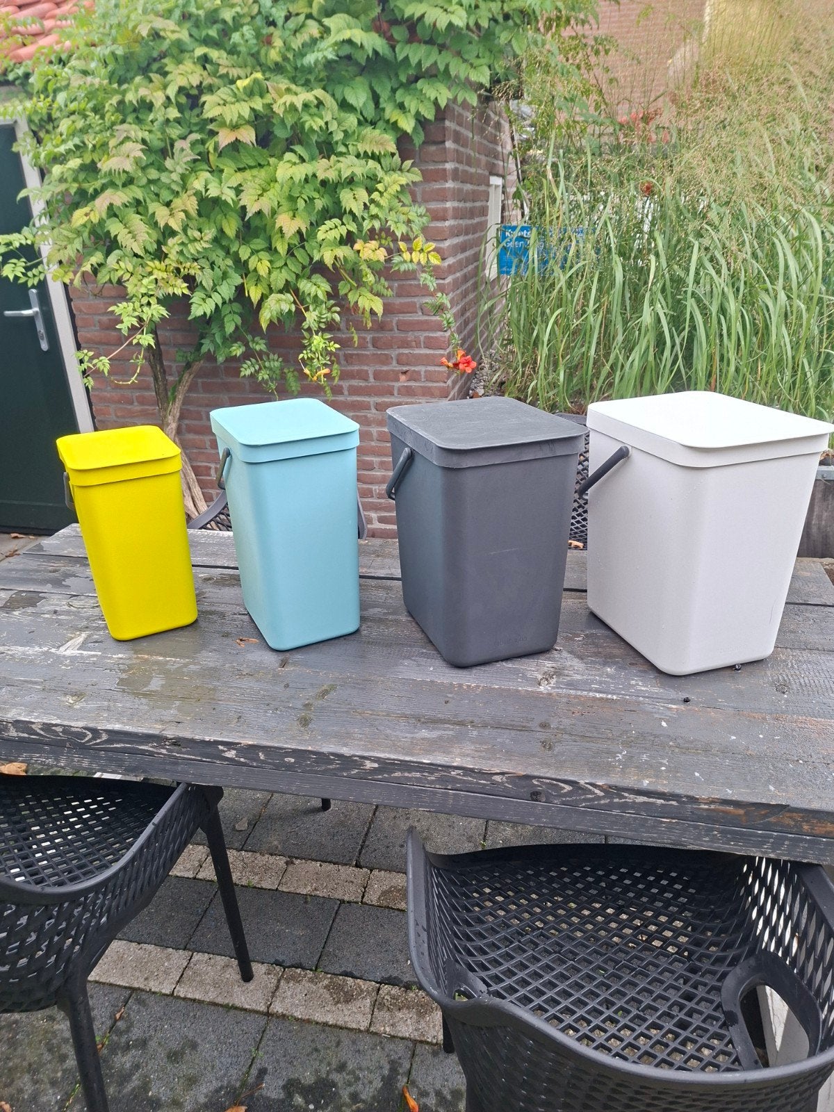 brabantia sort and go set, Ophalen, Zo goed als nieuw
