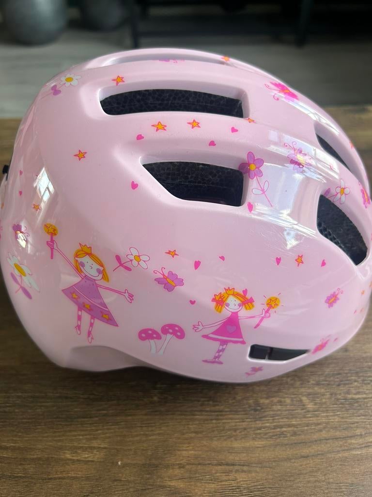 Helm 50-55 cm Roze, Fietsen en Brommers, Fietsaccessoires | Fietshelmen, Ophalen, Zo goed als nieuw
