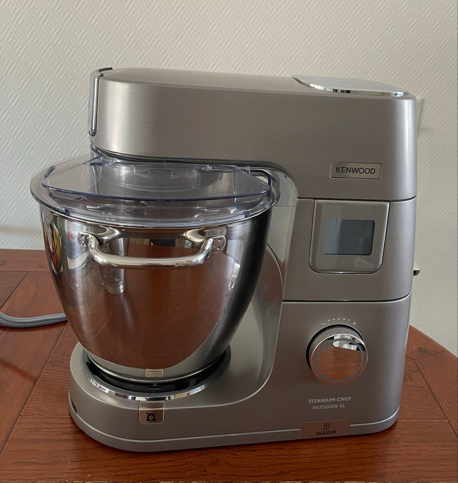 Kenwood Titanium Chef Patissier XL z.g.a.n. Compleet in doos, 4 liter of meer, 3 snelheden of meer, Ophalen of Verzenden, Zo goed als nieuw