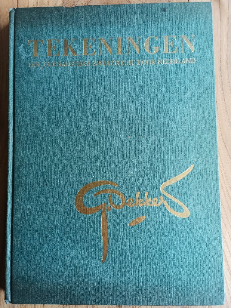Tekeningen een journalistieke zwerftocht door Nederland, Boeken, Kunst en Cultuur | Beeldend, Ophalen of Verzenden, Gelezen, Overige onderwerpen