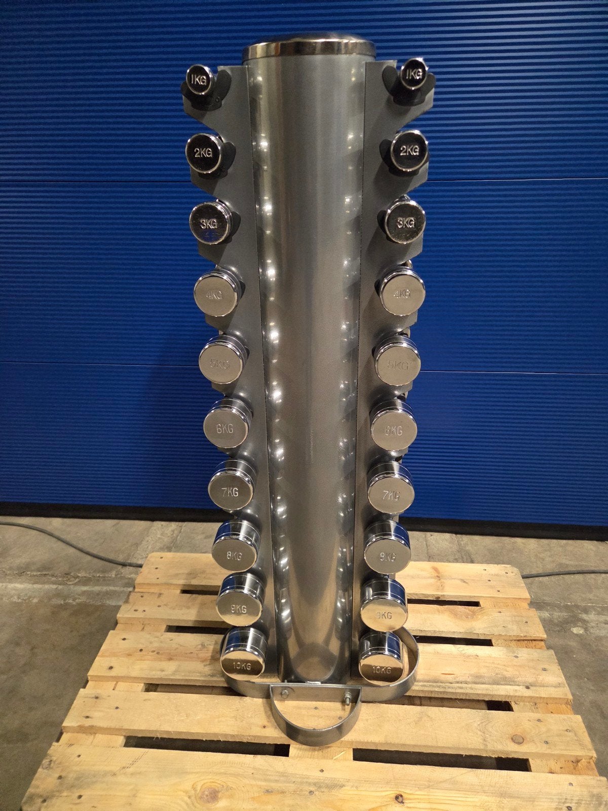 Fitness dumbells gewichten van 1 tot 10kg met rek, Ophalen, Dumbbell