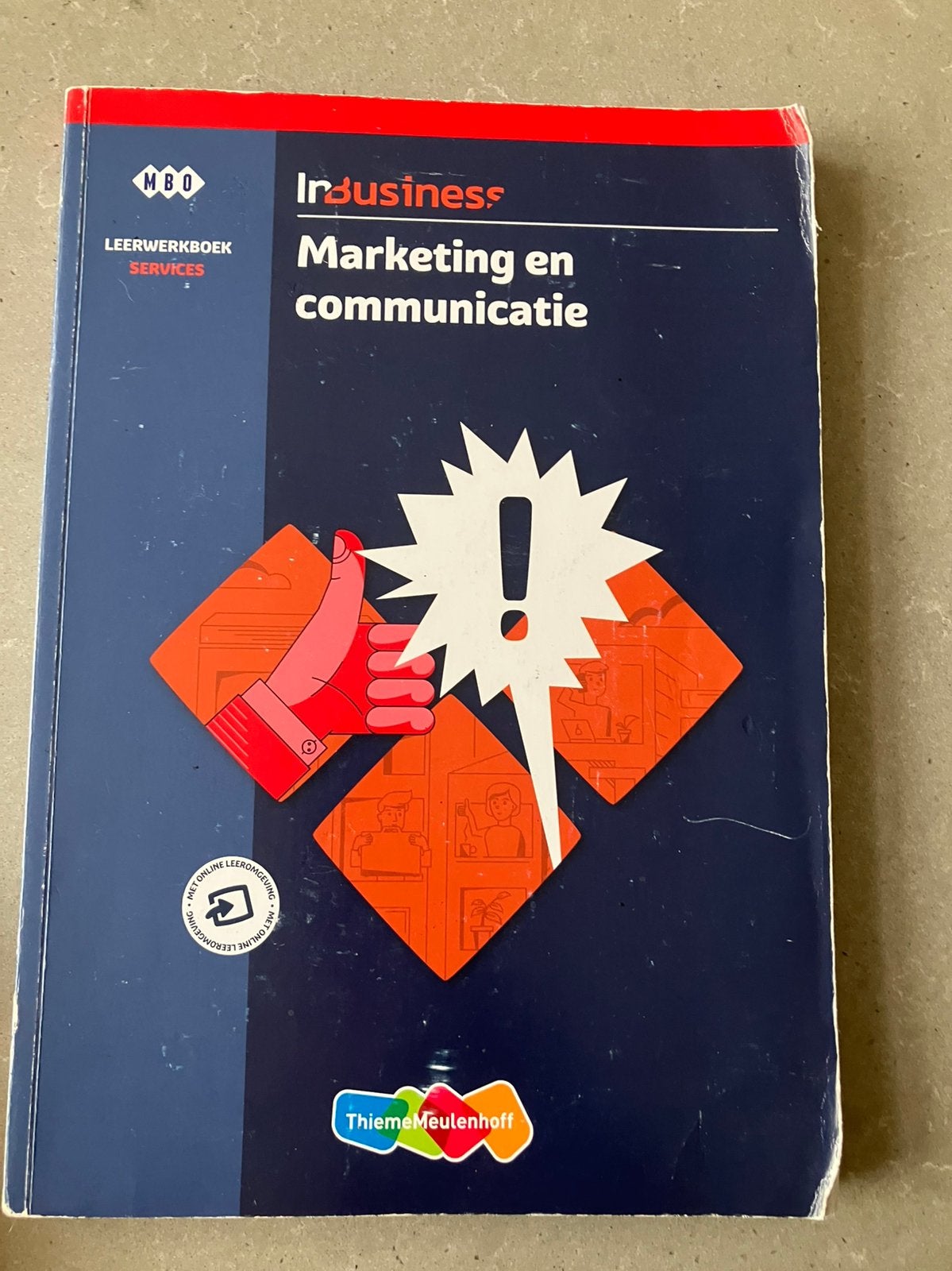 InBusiness Services Marketing en communicatie lwb + online v, Ophalen of Verzenden, Zo goed als nieuw, Overige niveaus