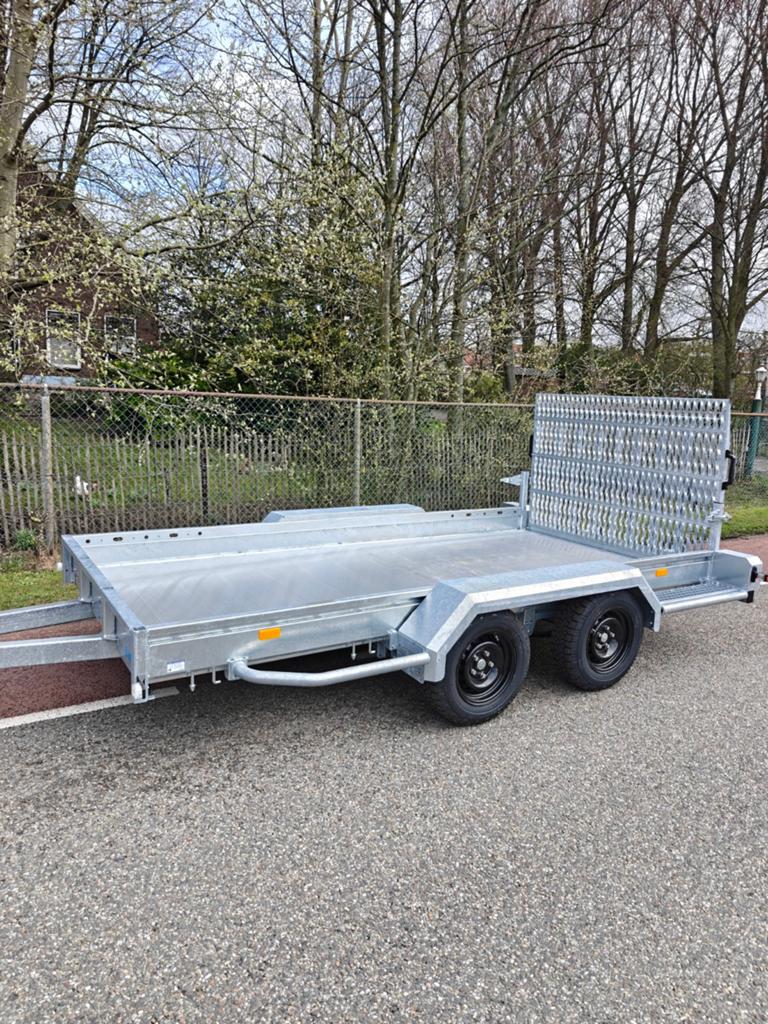 Demo Hapert machine transporter aanhanger 3500KG, Auto diversen, Aanhangers en Bagagewagens, Ophalen of Verzenden, Zo goed als nieuw
