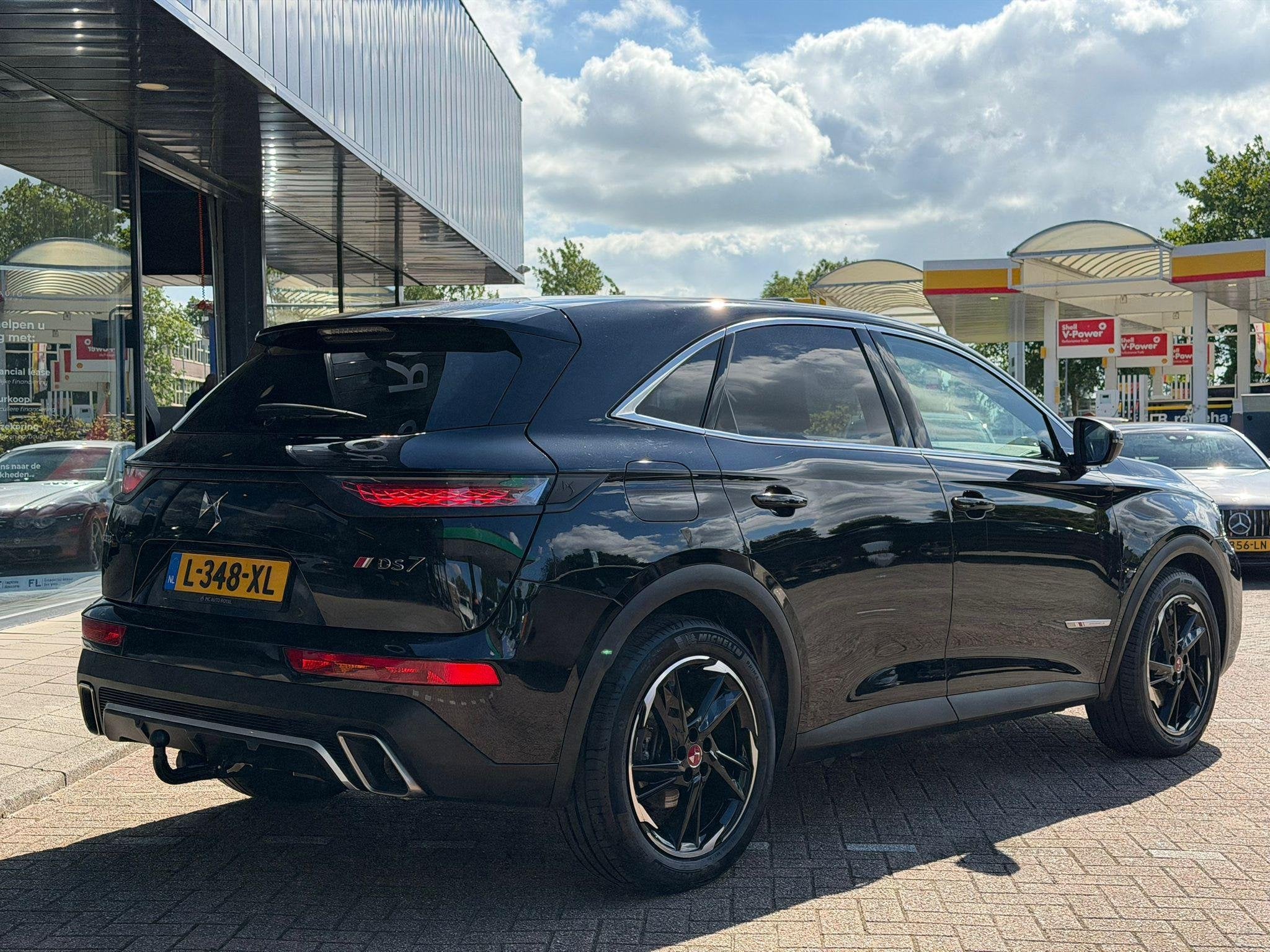DS 7 Crossback E-Tense Performance Line AFNEEMBARE TREKHAAK, Euro 6, 4 cilinders, Zwart, Hybride Elektrisch/Benzine