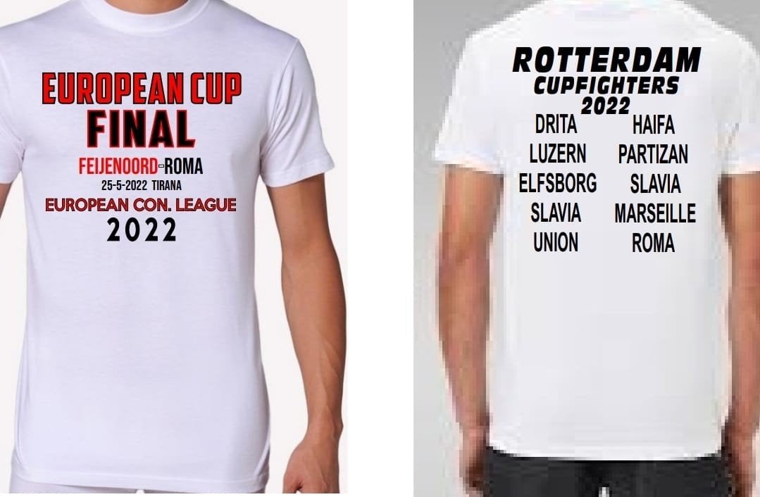 finale shirt 2022, Verzamelen, Sportartikelen en Voetbal, Ophalen of Verzenden, Nieuw, Feyenoord, Shirt