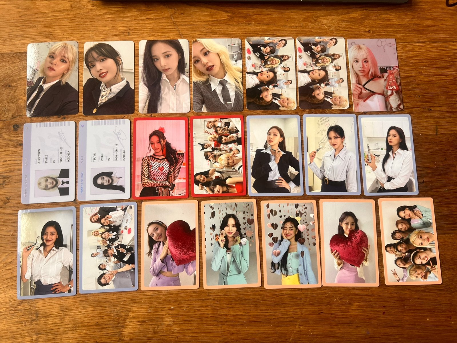 Twice Photocards, Ophalen of Verzenden, Zo goed als nieuw, Foto of Kaart