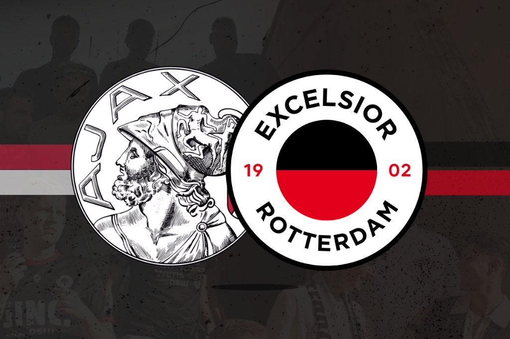 Ajax - Excelsior - Business, Losse kaart, Twee personen, September