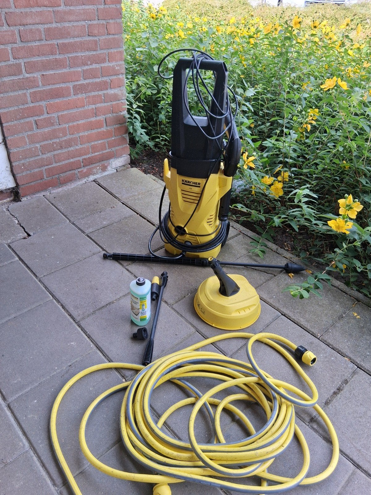Kärcher K2 hogedrukreiniger, Ophalen of Verzenden, Gebruikt, Elektrisch