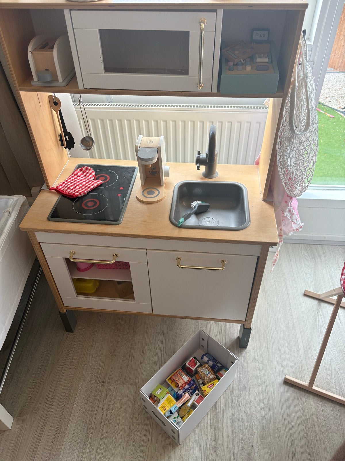 IKEA Duktig speelgoedkeuken met accessoires, Ophalen of Verzenden, Gebruikt, Jongen of Meisje