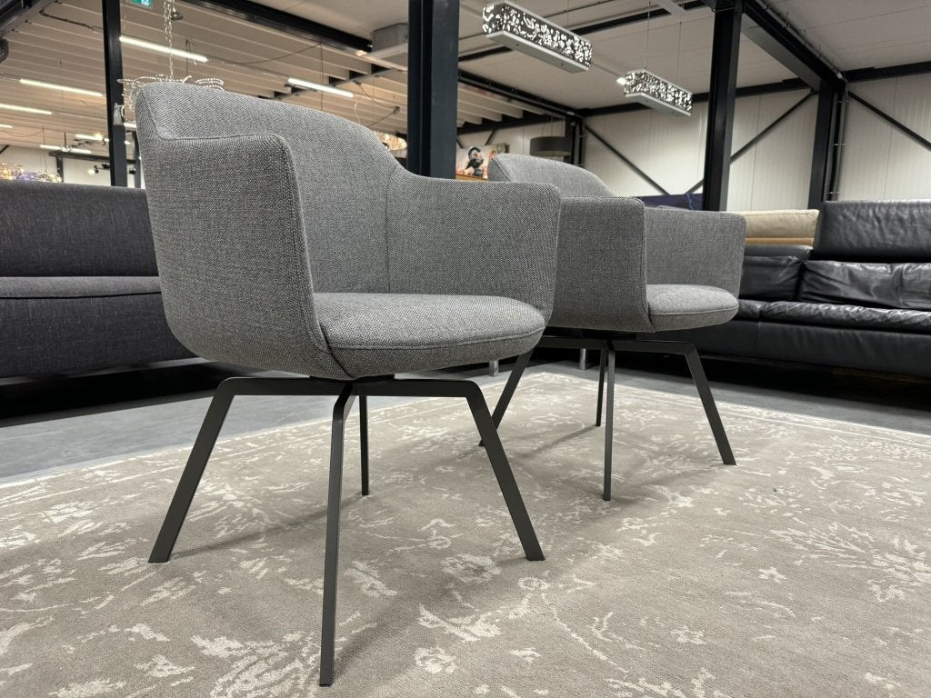 2 Nieuw Rolf Benz 640 Eetkamerstoel Design draai stoel Stof, Twee, Service@rolf-benz.com, Haiterbacher Str. 104, Nieuw