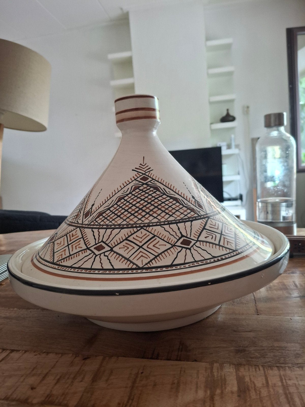 Tajine, Ophalen