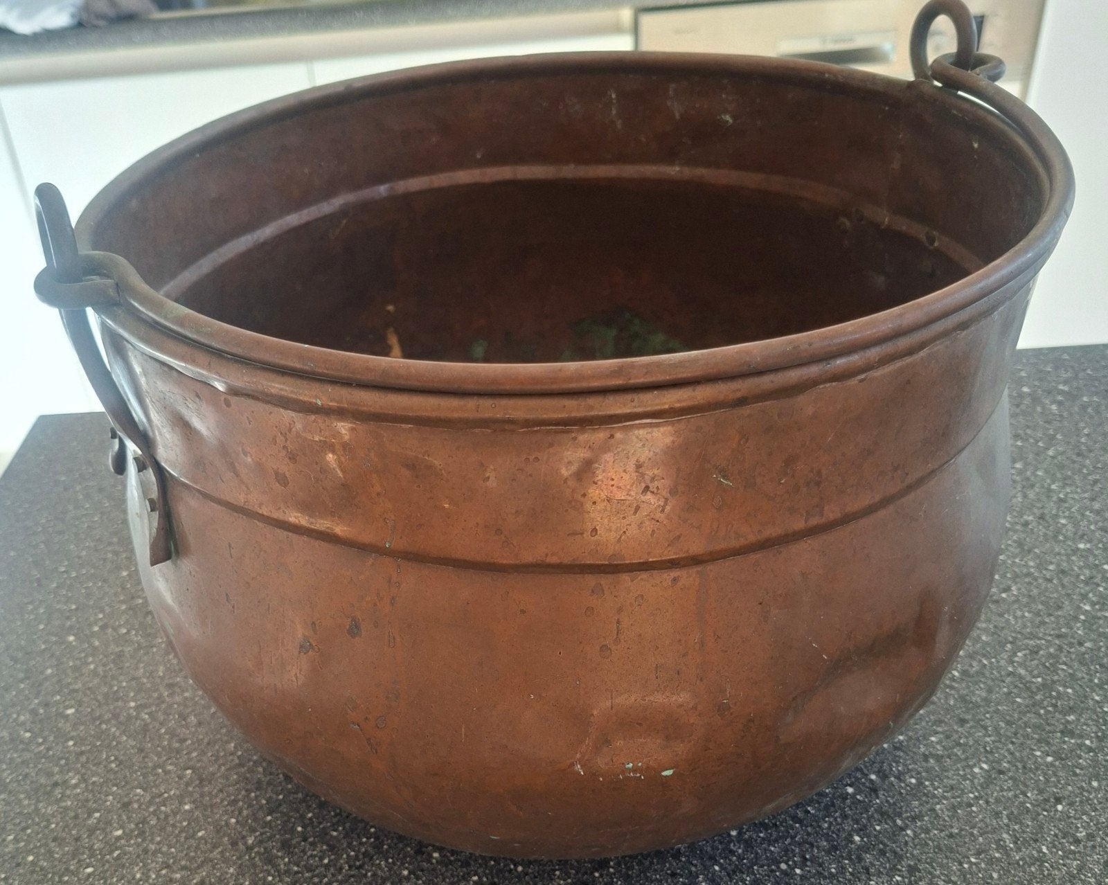 Antieke Koperen Ketel / Pot, Antiek en Kunst, Ophalen, Koper
