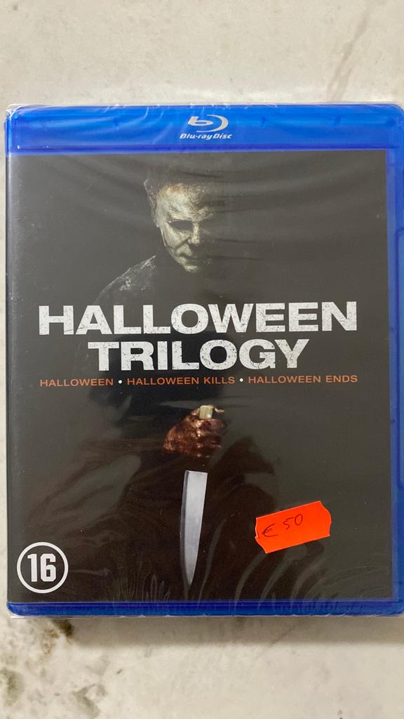 Halloween trilogy blu ray NL versie NIEUW, Ophalen of Verzenden, Nieuw in verpakking, Horror