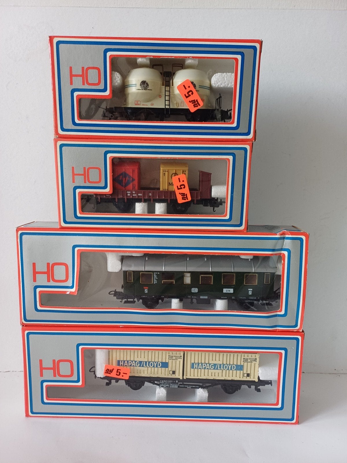Lima Hema HO H0 1:87 treinwagem train wagon 1980's, Ophalen of Verzenden, Gelijkstroom, Wagon, Lima