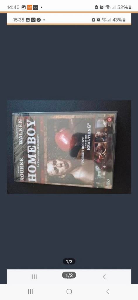 Homeboy.Geseald. € 2.00 of 3 voor € 5.00, Alle leeftijden, Ophalen of Verzenden, Nieuw in verpakking