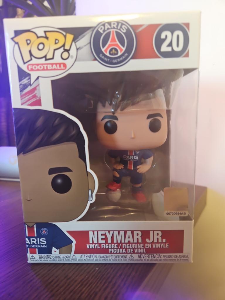 Funko Pop Football – Neymar Jr. PSG #20 - Zo goed als nieuw, Ophalen of Verzenden