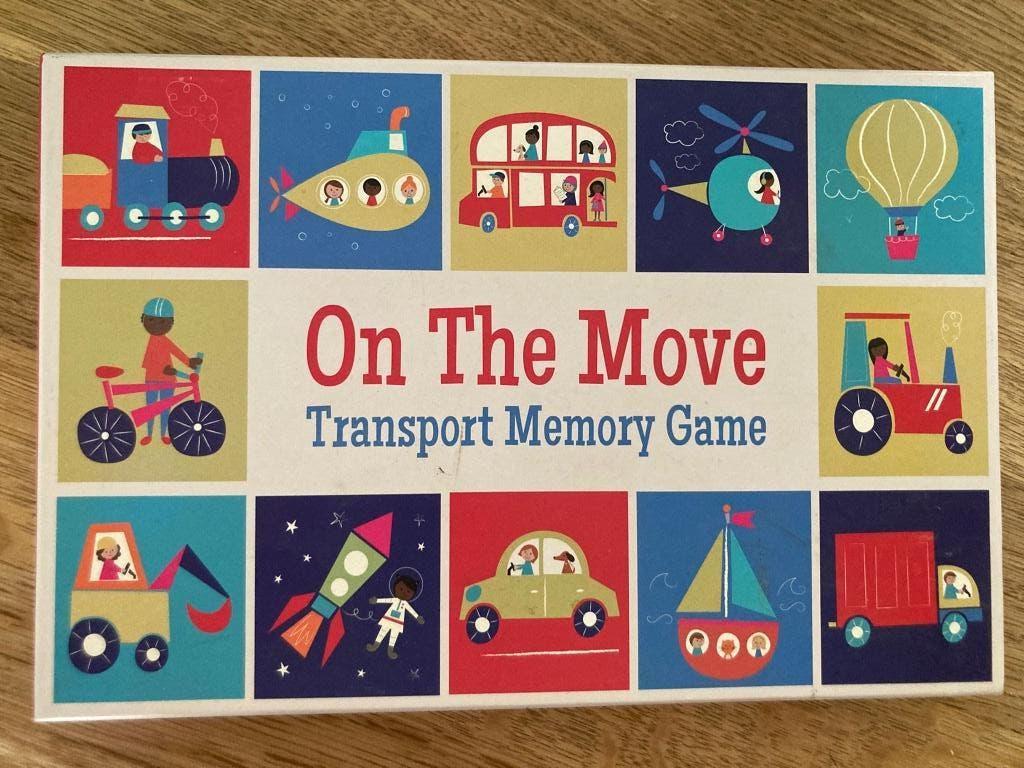 Memory spel transportmiddelen, Kinderen en Baby's, Speelgoed | Educatief en Creatief, Ophalen of Verzenden, Zo goed als nieuw