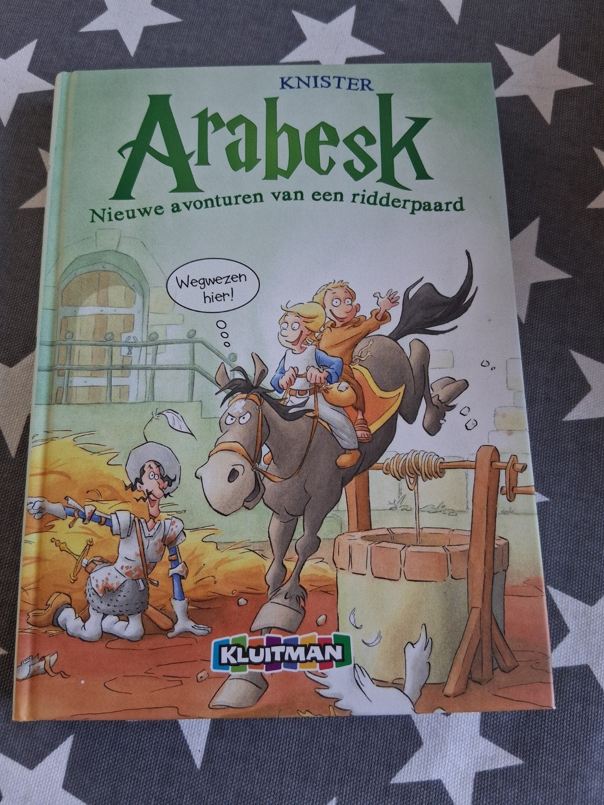boek arabesk - nieuwe avonturen van een ridderpaard, Boeken, Ophalen of Verzenden, Zo goed als nieuw, Fictie algemeen