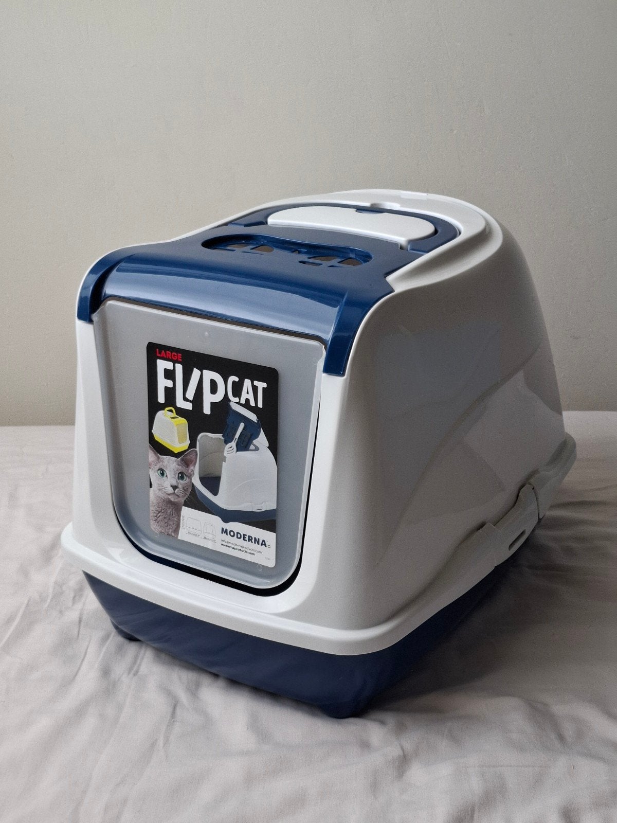 flipcat kattenbak, Ophalen, Gebruikt, Gesloten