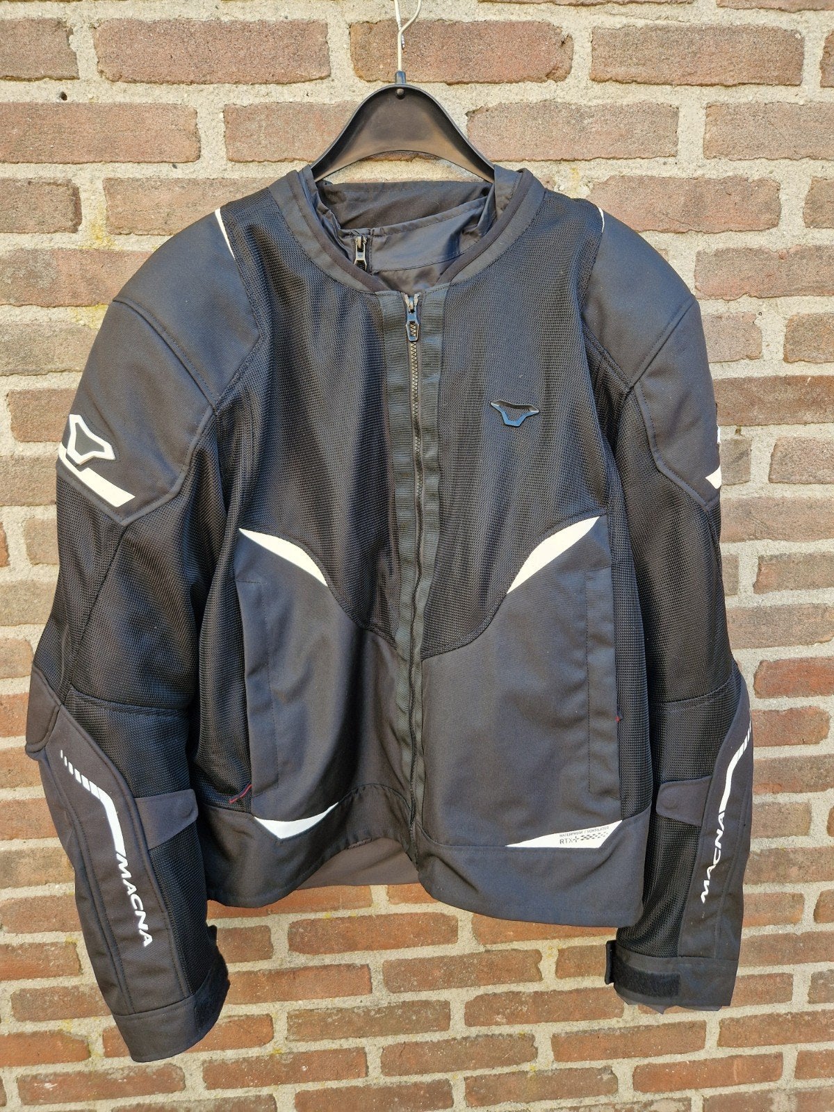 Macna motorjas 6XL met mesh en waterdicht membraan, Jas | textiel, Heren, Ophalen of Verzenden, Tweedehands