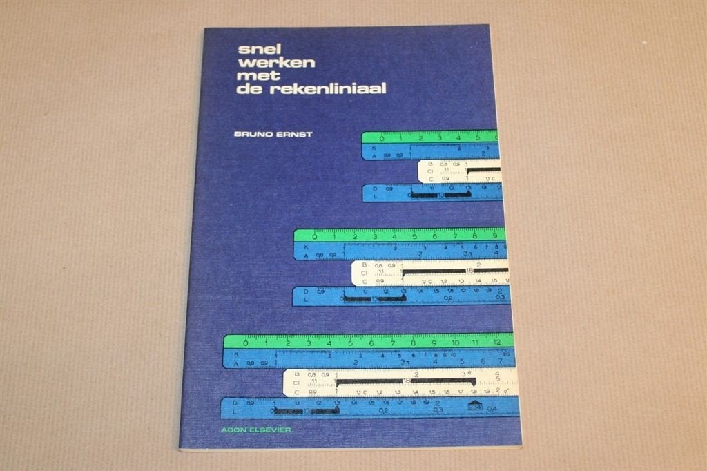 Snel werken met een rekenliniaal - Bruno Ernst, Boeken, Techniek, Ophalen of Verzenden, Zo goed als nieuw, Bouwkunde
