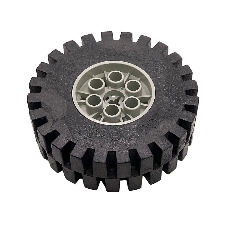 1x Lego onderdeelnummer 4266c02 Technic wiel 20x30, Lego, Ophalen of Verzenden, Zo goed als nieuw, Technic